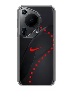 Чохол для Huawei Pura 70 Ultra з картинкою «Абстрактний дизайн Nike»
