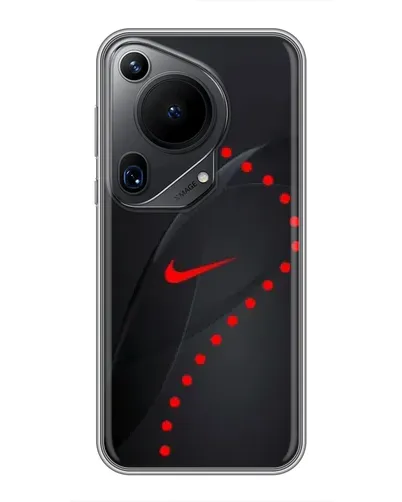 Чохол для Huawei Pura 70 Ultra з картинкою «Абстрактний дизайн Nike»