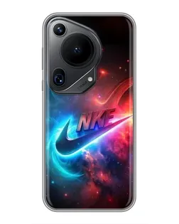 Чохол для Huawei Pura 70 Ultra з картинкою «Вогняний логотип Nike»