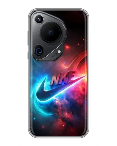 Чохол для Huawei Pura 70 Ultra з картинкою «Вогняний логотип Nike»