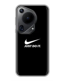 Чохол для Huawei Pura 70 Ultra з картинкою «Мінімалізм від Nike»