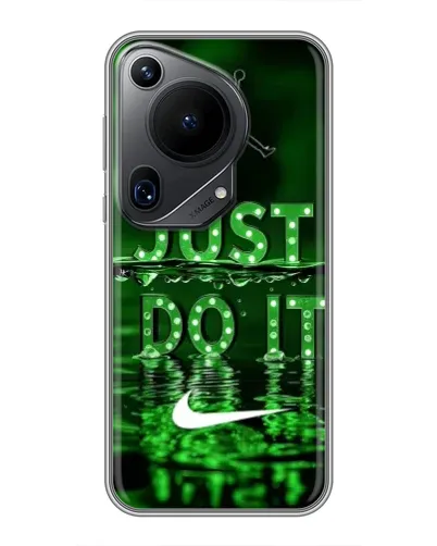 Чохол для Huawei Pura 70 Ultra з картинкою «Зелений неоновий Nike»