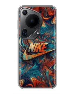 Чохол для Huawei Pura 70 Ultra з картинкою «Nike в абстракції»