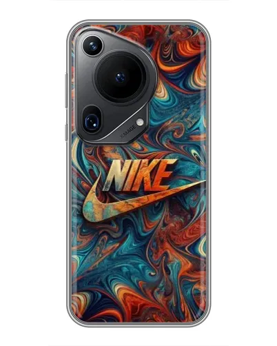 Чохол для Huawei Pura 70 Ultra з картинкою «Nike в абстракції»