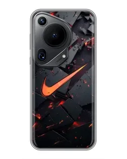Чохол для Huawei Pura 70 Ultra з картинкою «Nike — ефект розломів»