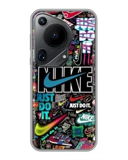 Чохол для Huawei Pura 70 Ultra з картинкою «Яскравий колаж Nike» Чохол для Huawei Pura 70 Ultra з картинкою «Яскравий колаж Nike»
