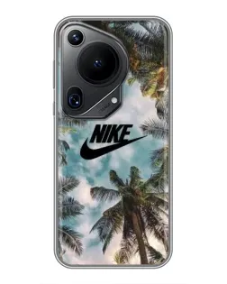 Чохол для Huawei Pura 70 Ultra з картинкою «Тропічний принт Nike» Чохол для Huawei Pura 70 Ultra з картинкою «Тропічний принт Nike»