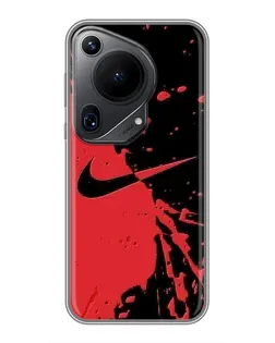 Чохол для Huawei Pura 70 Ultra з картинкою «Червоні бризки Nike» Чохол для Huawei Pura 70 Ultra з картинкою «Червоні бризки Nike»
