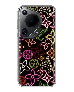 Чохол для Huawei Pura 70 Ultra з картинкою «Неоновий мікс Nike»