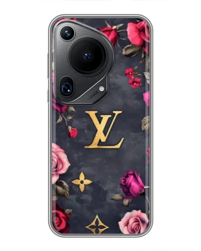 Чохол для Huawei Pura 70 Ultra з картинкою «Квітковий Louis Vuitton» Чохол для Huawei Pura 70 Ultra з картинкою «Квітковий Louis Vuitton»