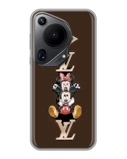 Чохол для Huawei Pura 70 Ultra з картинкою «LV та Міккі Маус»