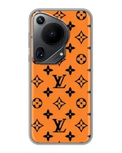 Чохол для Huawei Pura 70 Ultra з картинкою «Помаранчевий стиль LV»