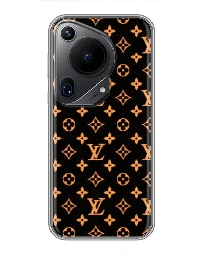 Чохол для Huawei Pura 70 Ultra з картинкою «Золота монограма LV» Чохол для Huawei Pura 70 Ultra з картинкою «Золота монограма LV»