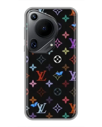 Чохол для Huawei Pura 70 Ultra з картинкою «Кольорова монограма LV» Чохол для Huawei Pura 70 Ultra з картинкою «Кольорова монограма LV»