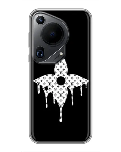 Чохол для Huawei Pura 70 Ultra з картинкою «Квіткова монограма» Чохол для Huawei Pura 70 Ultra з картинкою «Квіткова монограма»