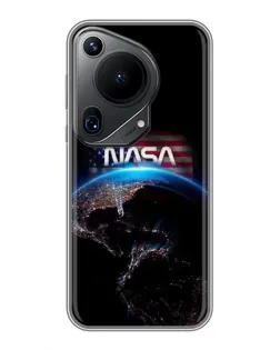 Чохол для Huawei Pura 70 Ultra з картинкою «Земля з космосу NASA»