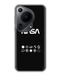 Чохол для Huawei Pura 70 Ultra з картинкою «NASA — технічний принт»