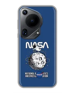 Чохол для Huawei Pura 70 Ultra з картинкою «NASA — місячна місія»