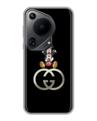 Чохол для Huawei Pura 70 Ultra з картинкою «Мінні Маус на лого» Чохол для Huawei Pura 70 Ultra з картинкою «Мінні Маус на лого»