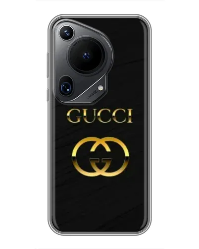 Чохол для Huawei Pura 70 Ultra з картинкою «Золотий логотип Gucci» Чохол для Huawei Pura 70 Ultra з картинкою «Золотий логотип Gucci»