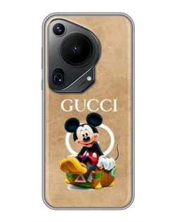 Чохол для Huawei Pura 70 Ultra з картинкою «Міккі Маус Gucci — крафт»