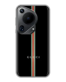 Чехол для Huawei Pura 70 Ultra с картинкой «Gucci — строгая линия» Чехол для Huawei Pura 70 Ultra с картинкой «Gucci — строгая линия»