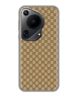 Чехол для Huawei Pura 70 Ultra с картинкой «Gucci — классический беж» Чехол для Huawei Pura 70 Ultra с картинкой «Gucci — классический беж»