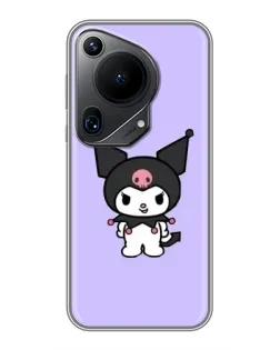 Чехол для Huawei Pura 70 Ultra с картинкой «Kuromi — нежный фиолетовый»