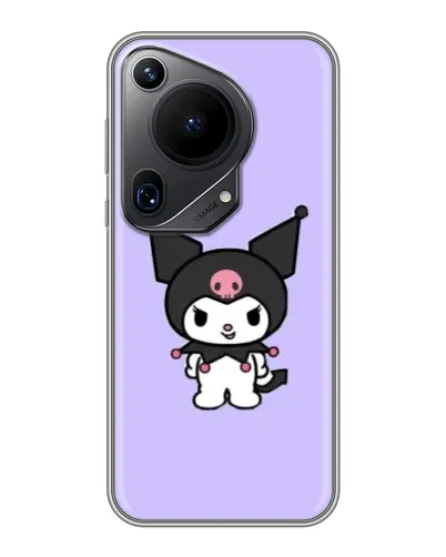 Чехол для Huawei Pura 70 Ultra с картинкой «Kuromi — нежный фиолетовый»