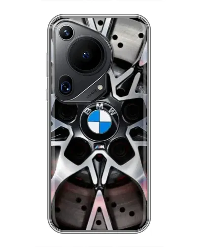 Чехол для Huawei Pura 70 Ultra с картинкой «BMW — деталь диска»