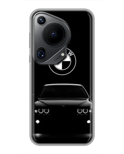 Чехол для Huawei Pura 70 Ultra с картинкой «BMW — взгляд из темноты»