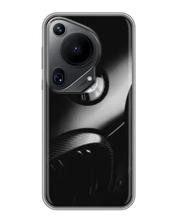 Чехол для Huawei Pura 70 Ultra с картинкой «Эмблема BMW — макро»