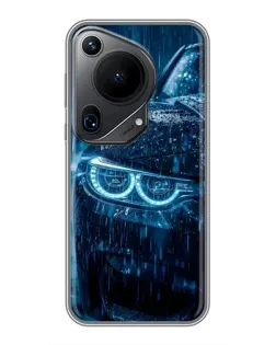 Чехол для Huawei Pura 70 Ultra с картинкой «BMW под дождем»