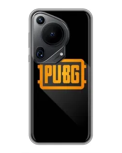 Чехол для Huawei Pura 70 Ultra с картинкой «PUBG — рамка лого»