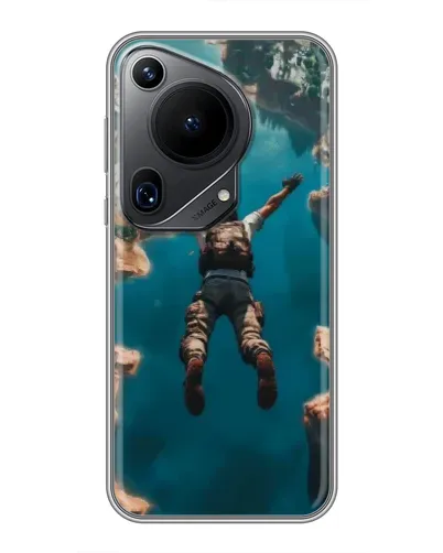 Чехол для Huawei Pura 70 Ultra с картинкой «PUBG — свободное падение»