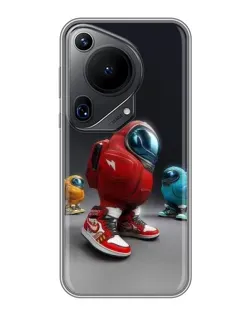 Чохол для Huawei Pura 70 Ultra з картинкою «Among Us — 3D стиль»