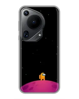 Чохол для Huawei Pura 70 Ultra з картинкою «Самотній герой на планеті»