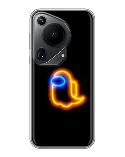Чохол для Huawei Pura 70 Ultra з картинкою «Among Us неонове сяйво»