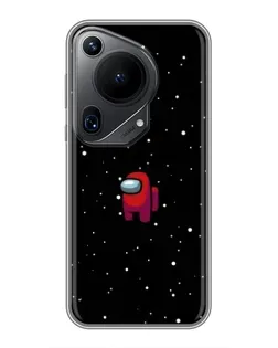 Чохол для Huawei Pura 70 Ultra з картинкою «Червоний Among Us»