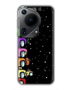 Чохол для Huawei Pura 70 Ultra з картинкою «Команда Among Us»