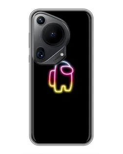 Чохол для Huawei Pura 70 Ultra з картинкою «Among Us градієнт»