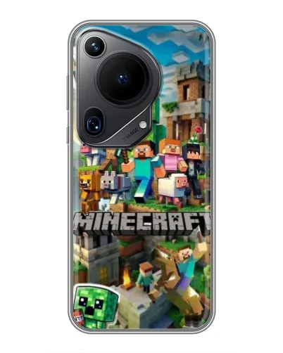 Чохол для Huawei Pura 70 Ultra з картинкою «Замок Minecraft» Чохол для Huawei Pura 70 Ultra з картинкою «Замок Minecraft»