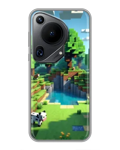 Чохол для Huawei Pura 70 Ultra з картинкою «Minecraft літній день» Чохол для Huawei Pura 70 Ultra з картинкою «Minecraft літній день»