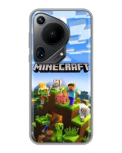 Чохол для Huawei Pura 70 Ultra з картинкою «Minecraft класичний світ» Чохол для Huawei Pura 70 Ultra з картинкою «Minecraft класичний світ»