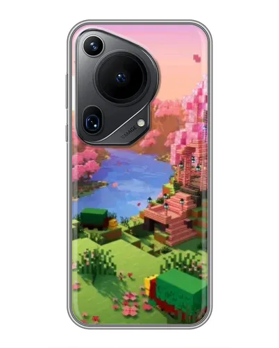 Чохол для Huawei Pura 70 Ultra з картинкою «Рожеве дерево Minecraft» Чохол для Huawei Pura 70 Ultra з картинкою «Рожеве дерево Minecraft»