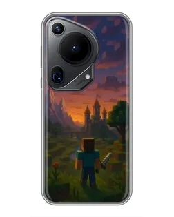 Чохол для Huawei Pura 70 Ultra з картинкою «Стів біля вежі»