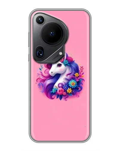 Чехол для Huawei Pura 70 Ultra с картинкой «Сказочный единорог»
