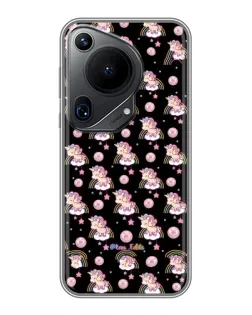 Чехол для Huawei Pura 70 Ultra с картинкой «Magic Unicorn паттерн»