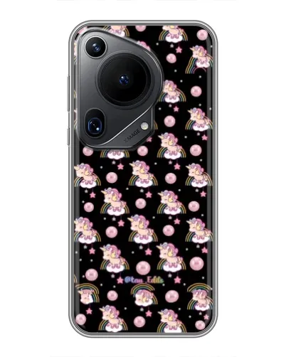 Чехол для Huawei Pura 70 Ultra с картинкой «Magic Unicorn паттерн»