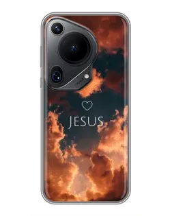 Чехол для Huawei Pura 70 Ultra с картинкой «Сияние Имени Jesus» Чехол для Huawei Pura 70 Ultra с картинкой «Сияние Имени Jesus»
